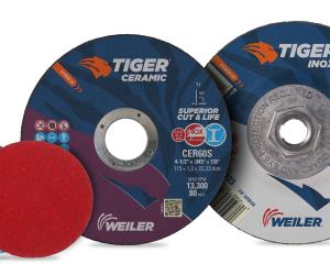 Tiger Ceramic 2.0 and Tiger INOX 2.0 Cutting, Grinding and Combo Wheels Bonded and Coated Abrasives