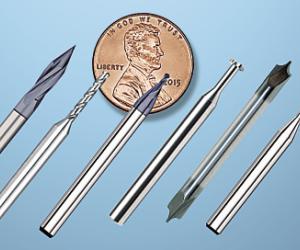 Microcut offers endmills from 0.002" to 0.125" in diameter