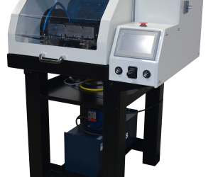 RushCut Cut-Off Machine Is Fully Enclosed Semi-Automatic, Designed for Quick, Easy Cutting