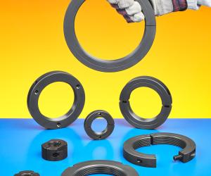 Special Threaded Shaft Collars and Bearing Lock Nuts