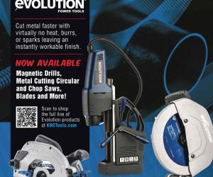 Evolution Heavy Duty Metal Cutting Power Tools Made for Metalworking