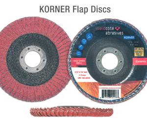 Korner Zirconia and Ceramic Flap Discs