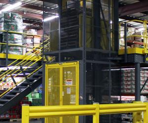 LiftLok Vertical Reciprocating Conveyor Safety System