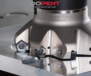 DoPent Face Milling Cutter Series Expanded With Neutral AJ Type Inserts for Non-Ferrous Metals