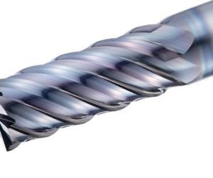 End Mill With DUROREY Coating for High Hardness and Chipping Resistance