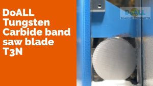 DoAll Tungsten Carbide bandsaw blade T3N