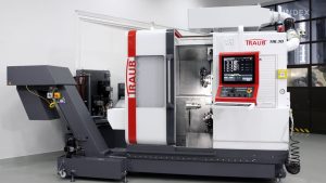 Traub TNL20 sliding-headstock automatic lathe from Index Corp.