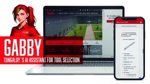 Tungaloy names Gabby the new AI Assistant for tool selection image