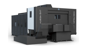 Machining center processes parts from roughing to finishing in a single setup image