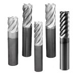 Carbide endmill for difficult-to-machine materials