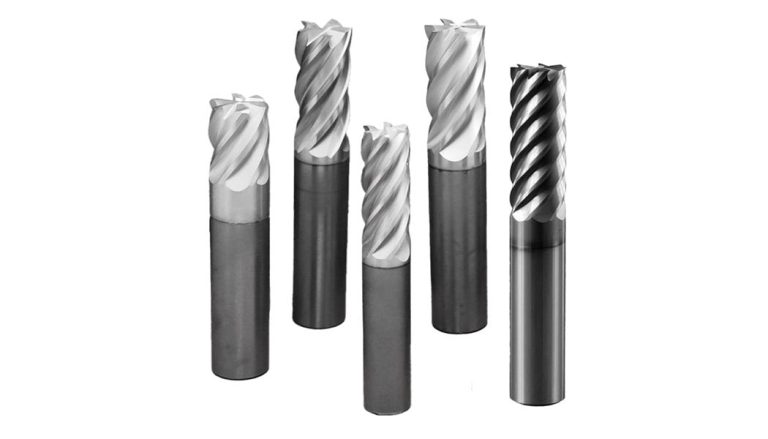 Carbide endmill for difficult-to-machine materials