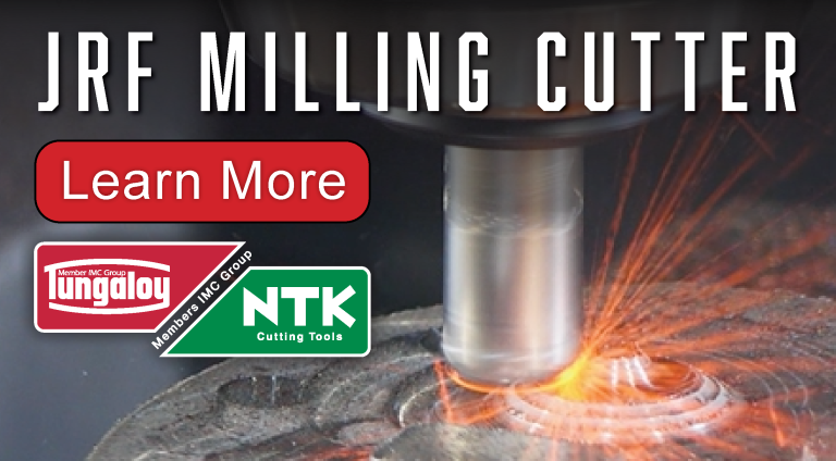 Take on Superalloys with NTK’s JRF Ceramic Milling Cutter