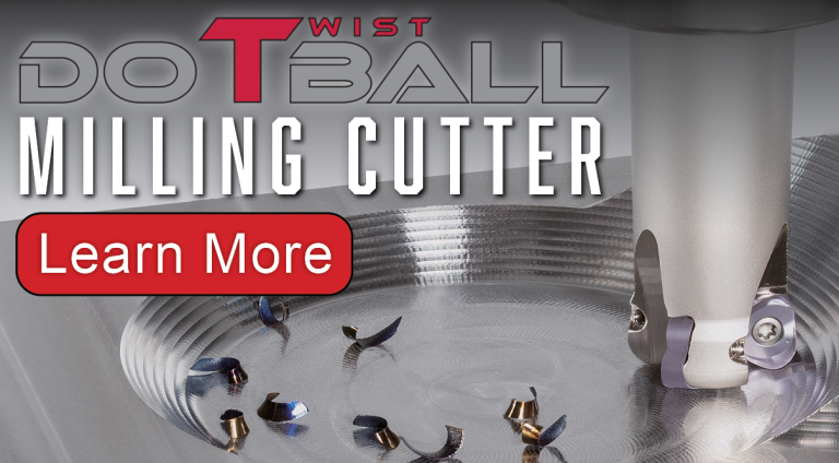 Tungaloy’s DoTwistBall: One Cutter, Maximum Versatility