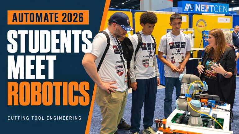 Students explore robotics and manufacturing careers at AUTOMATE 2026