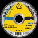 Cut-off wheels and grinding discs