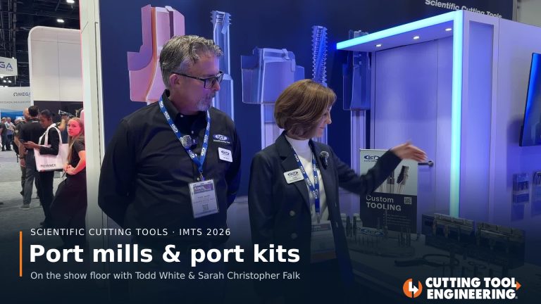 Port mills & port kits | Scientific Cutting Tools at IMTS 2026 video thumbnail