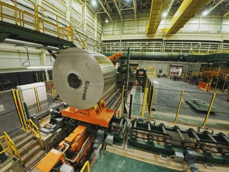 Novelis produces first coil at Alabama aluminum rolling and recycling plant