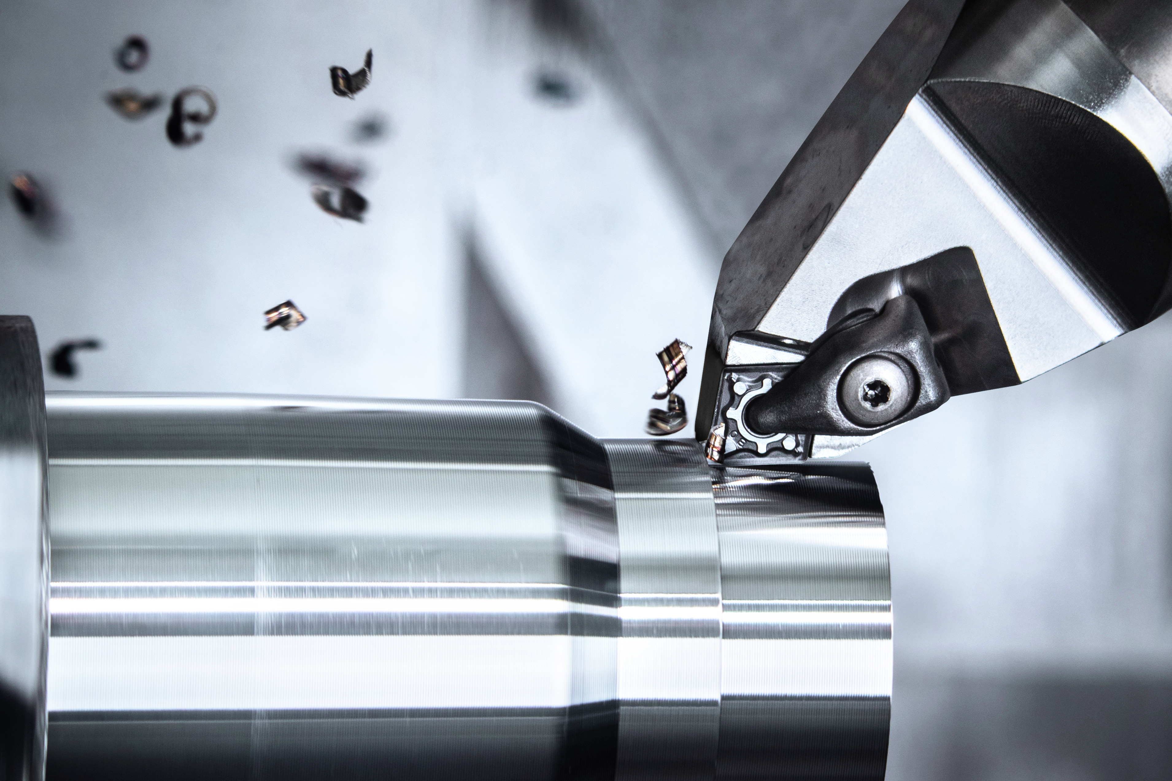 Ceratizit turning tool in action