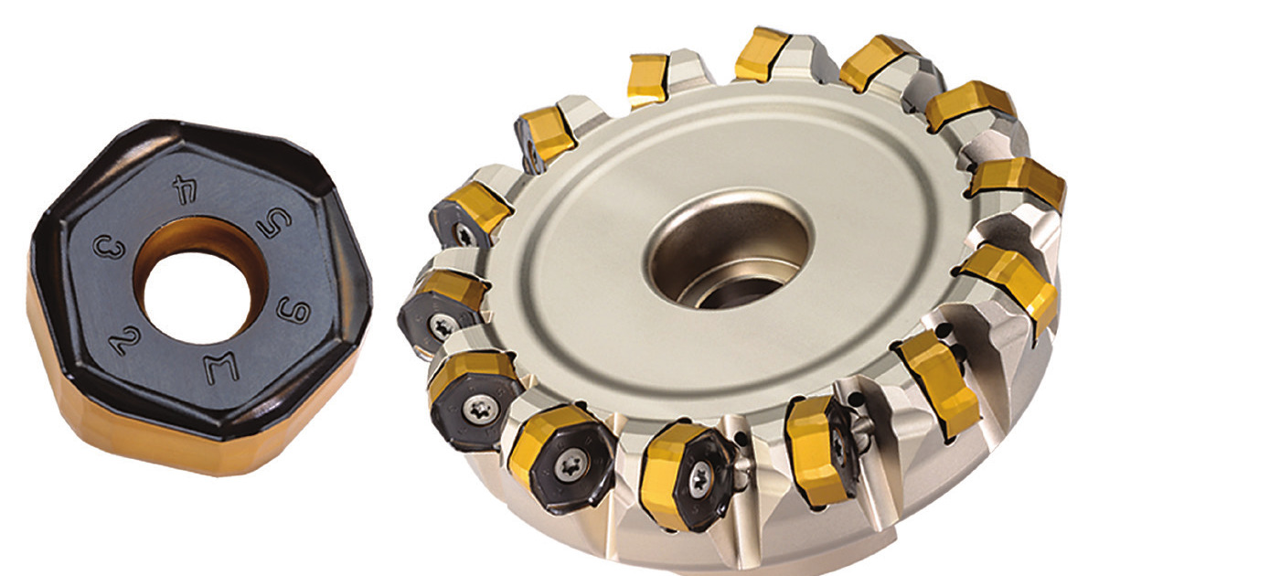 Ingersoll Cutting Tools double-sided DiPos insert design
