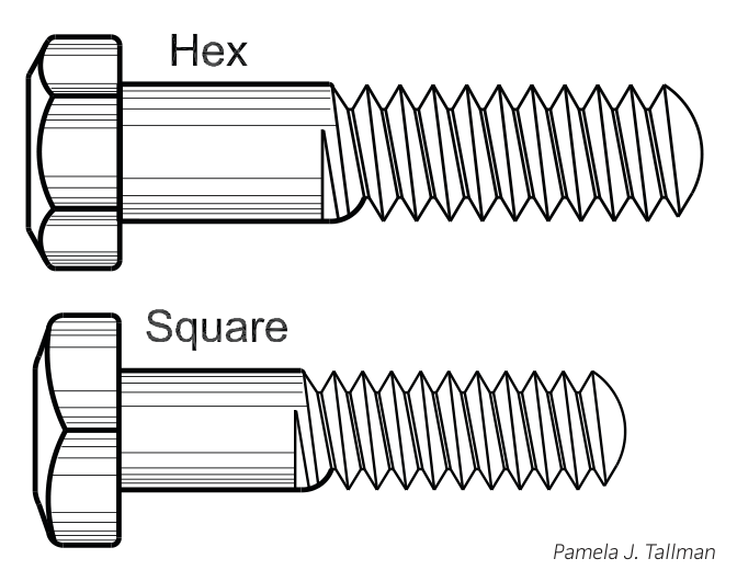 machine bolts -- Fig. 9-6.eps
