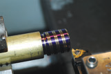 The second groove is cut at the final depth. Image courtesy of T. Lipton.