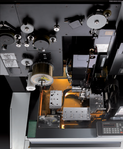 EDMs that use an oil-based dielectric instead of water work well with fine wire and carbide workpieces. Courtesy of Sodick.