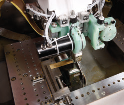 GF AgieCharmilles offers EDMs with automatic wire changers. Courtesy of GF AgieCharmilles and Scenic Tool.