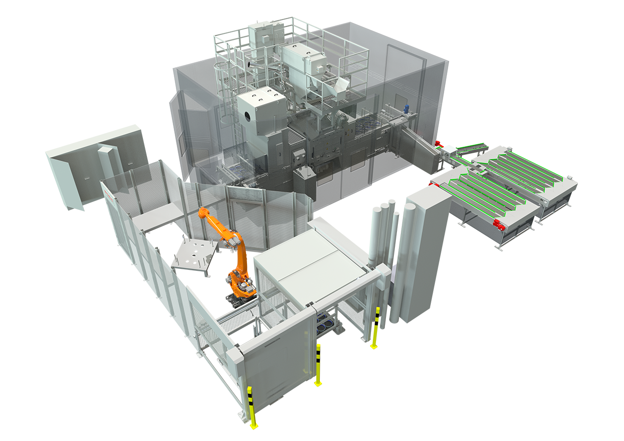 Shot-blasting deburring solution for e-vehicle parts