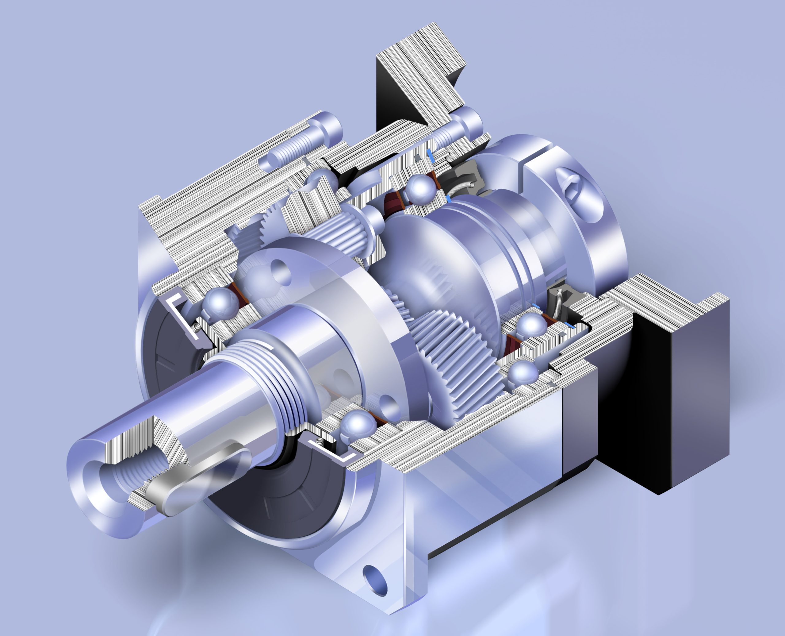 Machine tool company retrofits grinder with gearboxes