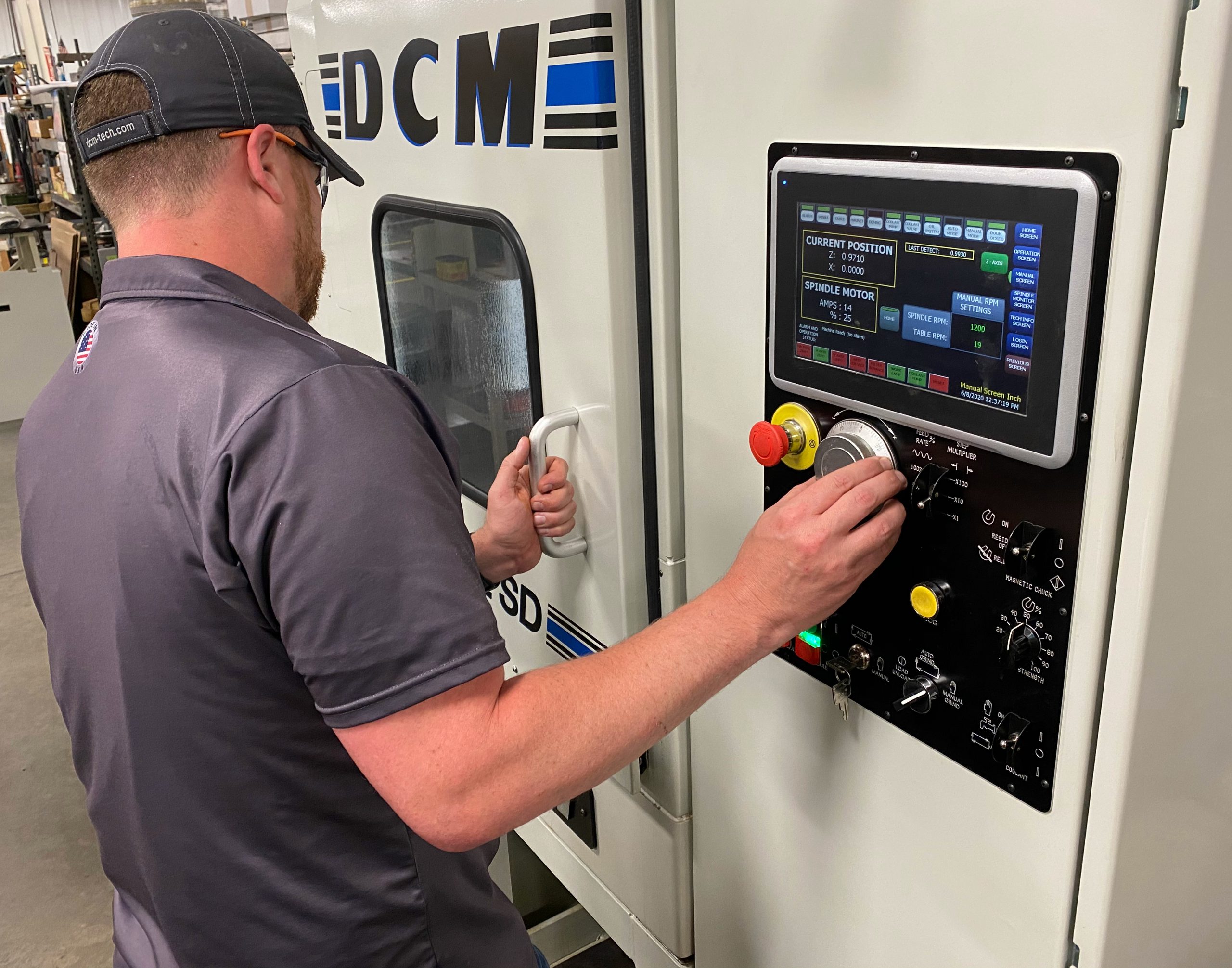 Grinding rare earth magnets into shape
