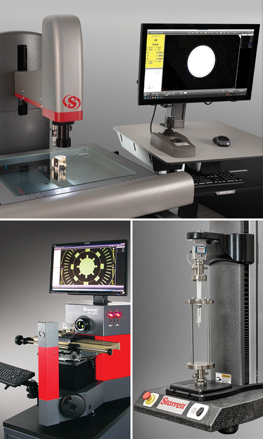 Starrett automated metrology and force inspection solutions demoed at EASTEC