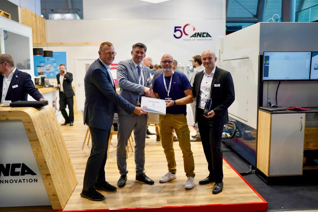 ANCA Tool of the Year 2025 winner Krämer, Mr Thorsten Mende accepts the award