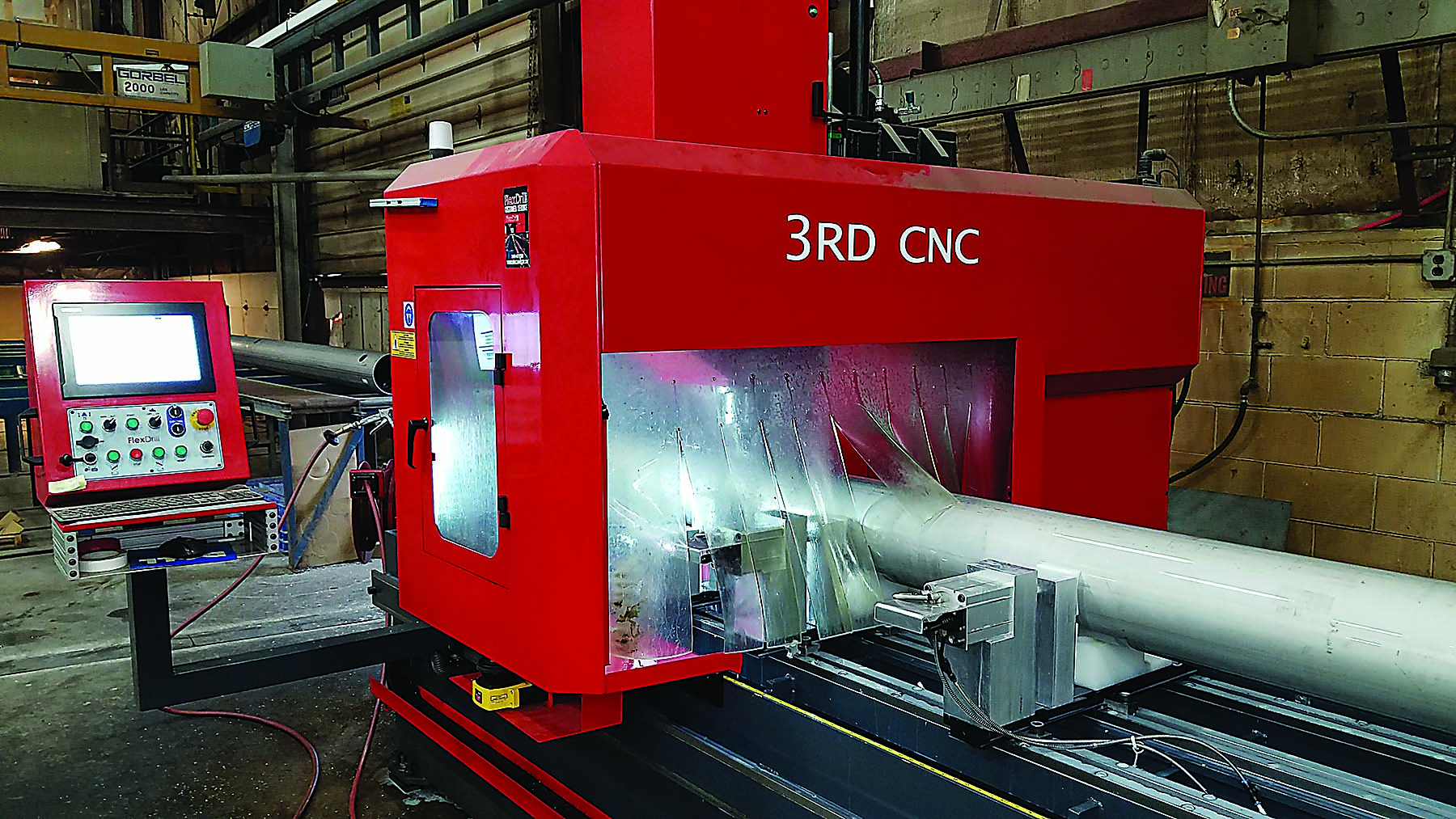 Plant retools machining process