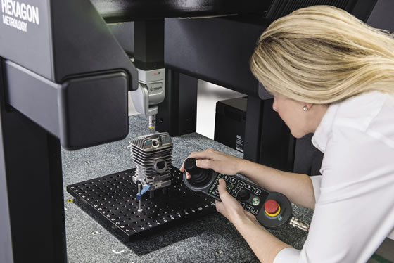 Stabilizing, monitoring air helps ensure part measurement accuracy