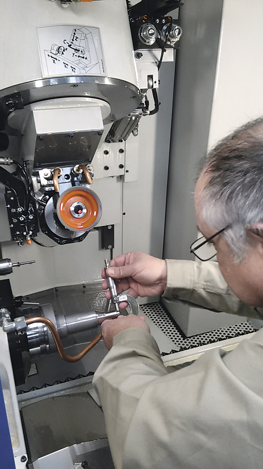 Eddie Boland said he appreciates the remote diagnostic ability of the CNC, which allows Schütte support to 