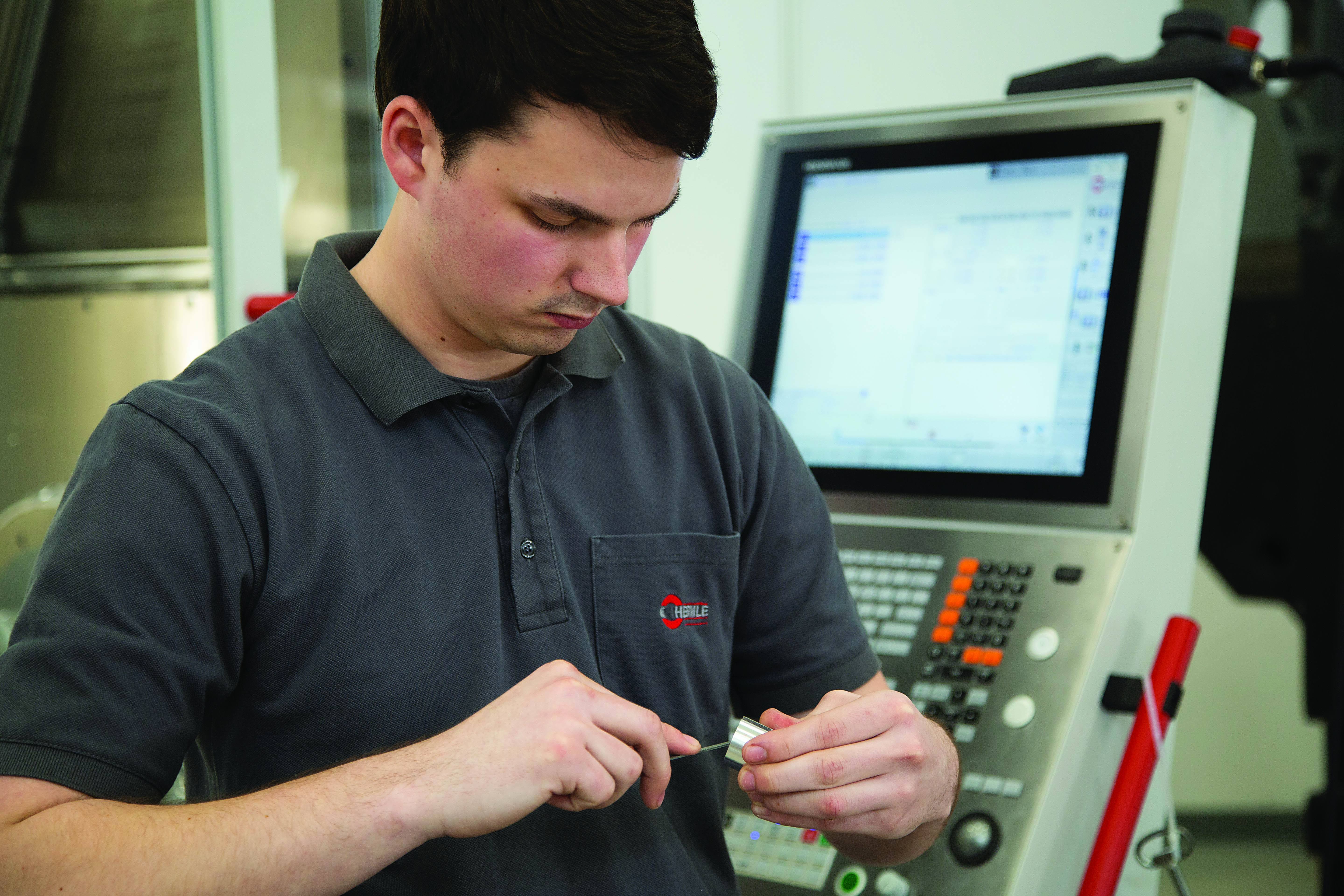 Thomas Renier is an an apprentice in the ICATT Apprenticeship Program. Photo credit: ICATT Apprenticeship Program