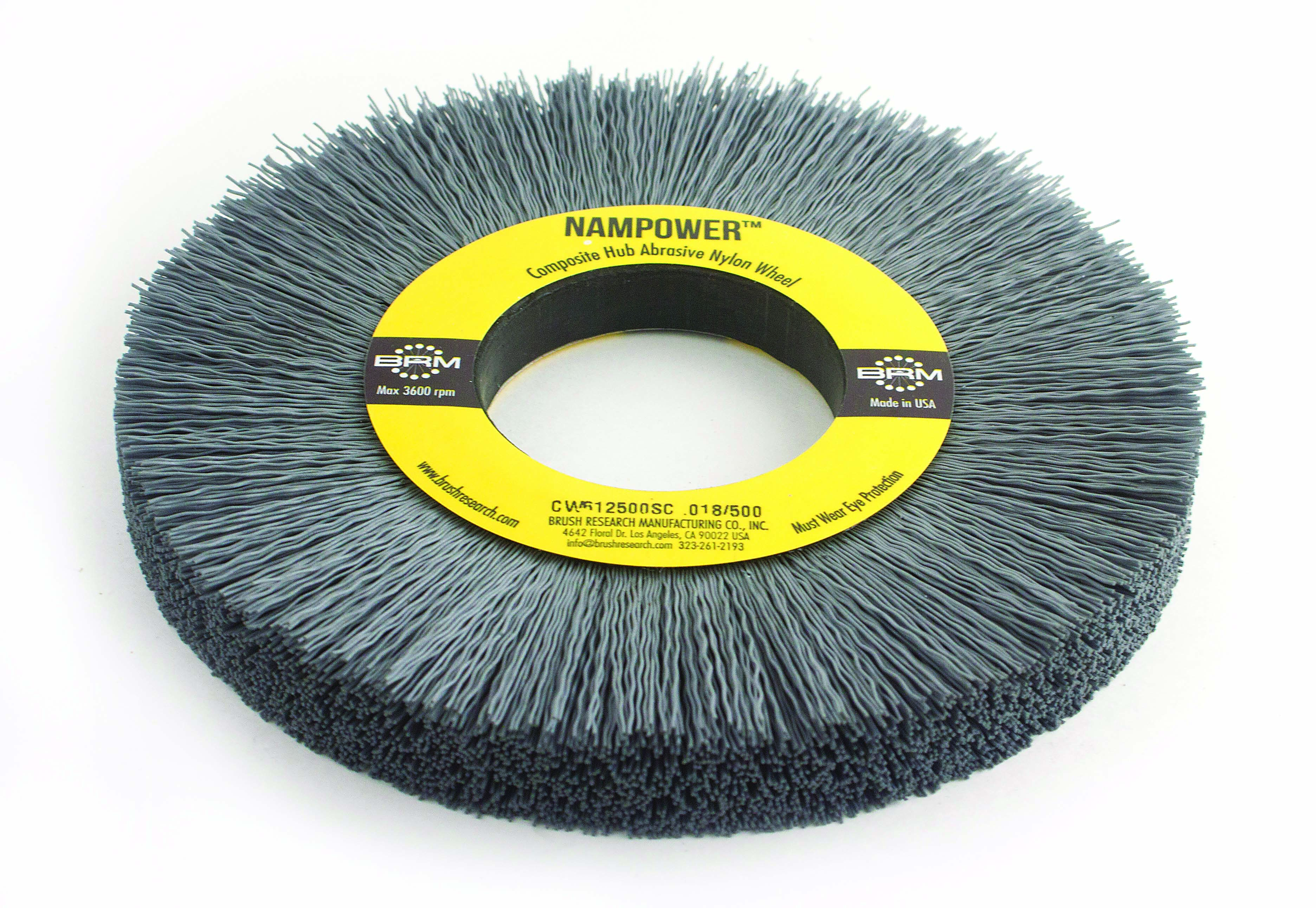 Brushing away burrs