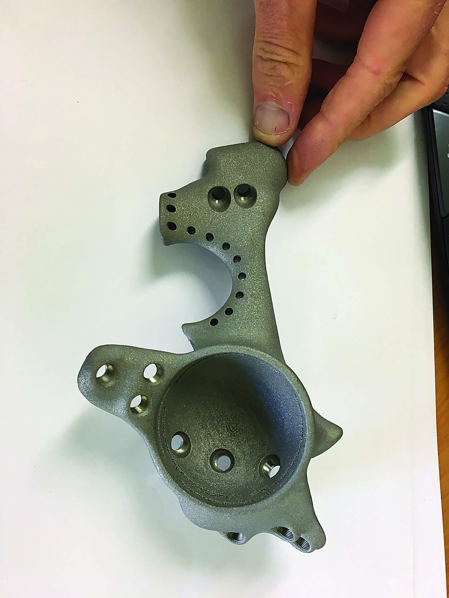 Machining 3D-printed metal
