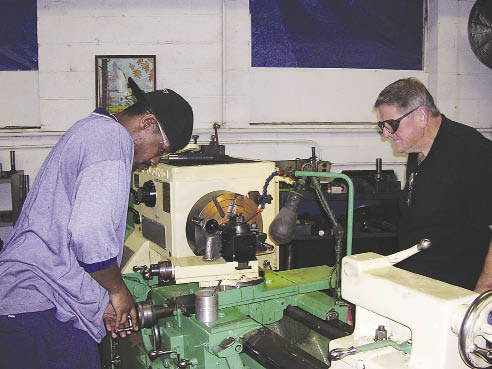 Training machinists the old-fashioned way