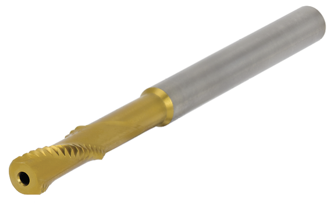 A combination tool for thread forming