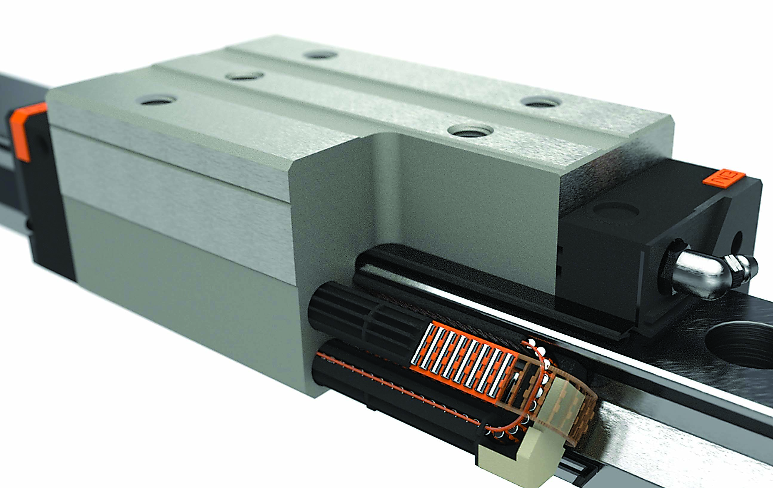Nippon Bearing unveils EXRAIL roller guide