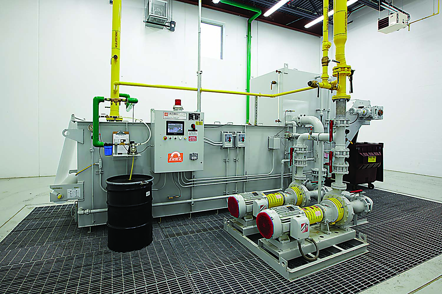 Advanced metalworking fluid filtration aids finer finish