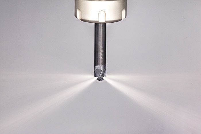 Iscar's Multi-Master ballnose milling head is intended for machining difficult-to-cut materials and has channels to supply coolant where it is needed Iscar's Multi-Master ballnose milling head is intended for machining difficult-to-cut materials and has channels to supply coolant where it is needed.
