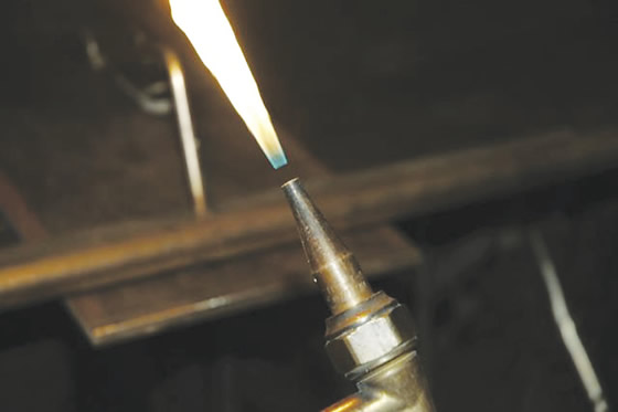 How flame straightening works