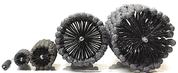 Flexible hones save damaged parts