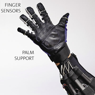 RoboGlove, developed by GM and NASA, is being improved with SEM Glove technology for use in manufacturing by Bioservo Technologies. Image courtesy General Motors. RoboGlove, developed by GM and NASA, is being improved with SEM Glove technology for use in manufacturing by Bioservo Technologies. Image courtesy General Motors.