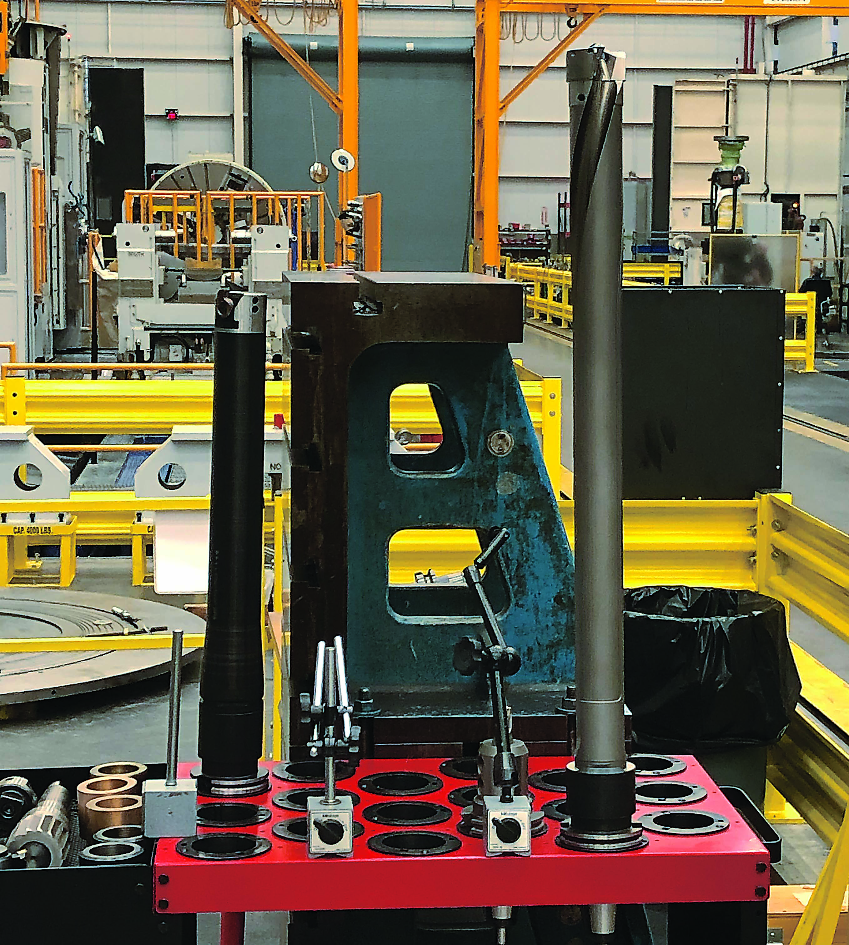 This is one of the largest drills at Mitsubishi Hitachi Power Systems Americas. Image courtesy of Christopher Tate.