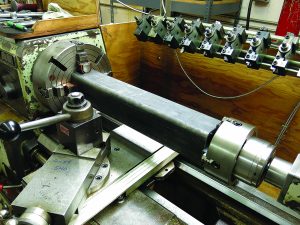 Shop Operations: Consider a 4-jaw independent lathe chuck