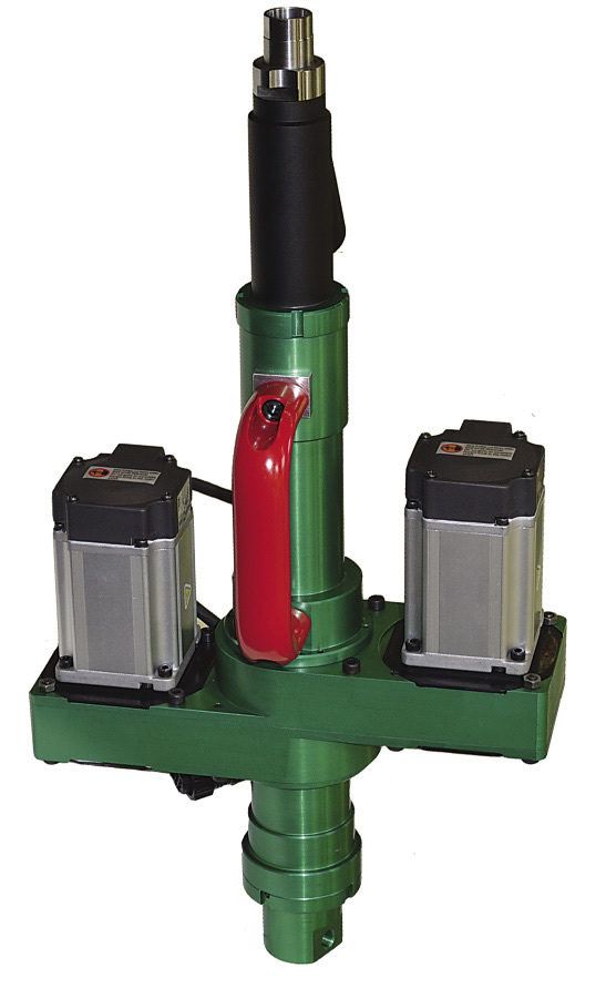 The portable L-MAX is designed to drill clean holes in stack materials. Image courtesy Somex. The portable L-MAX is designed to drill clean holes in stack materials. Image courtesy Somex.