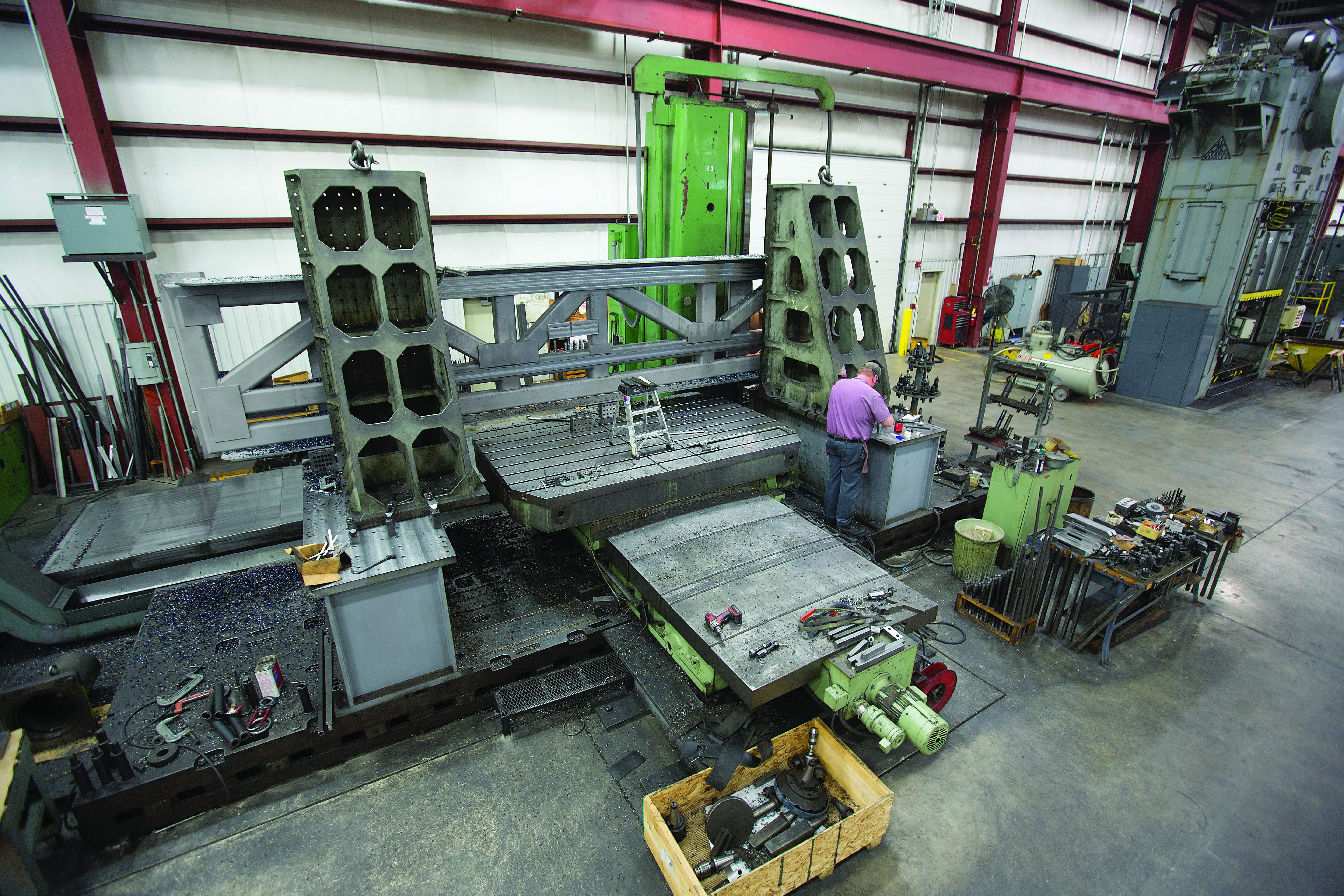 Shop credits growth to focus on machining large parts